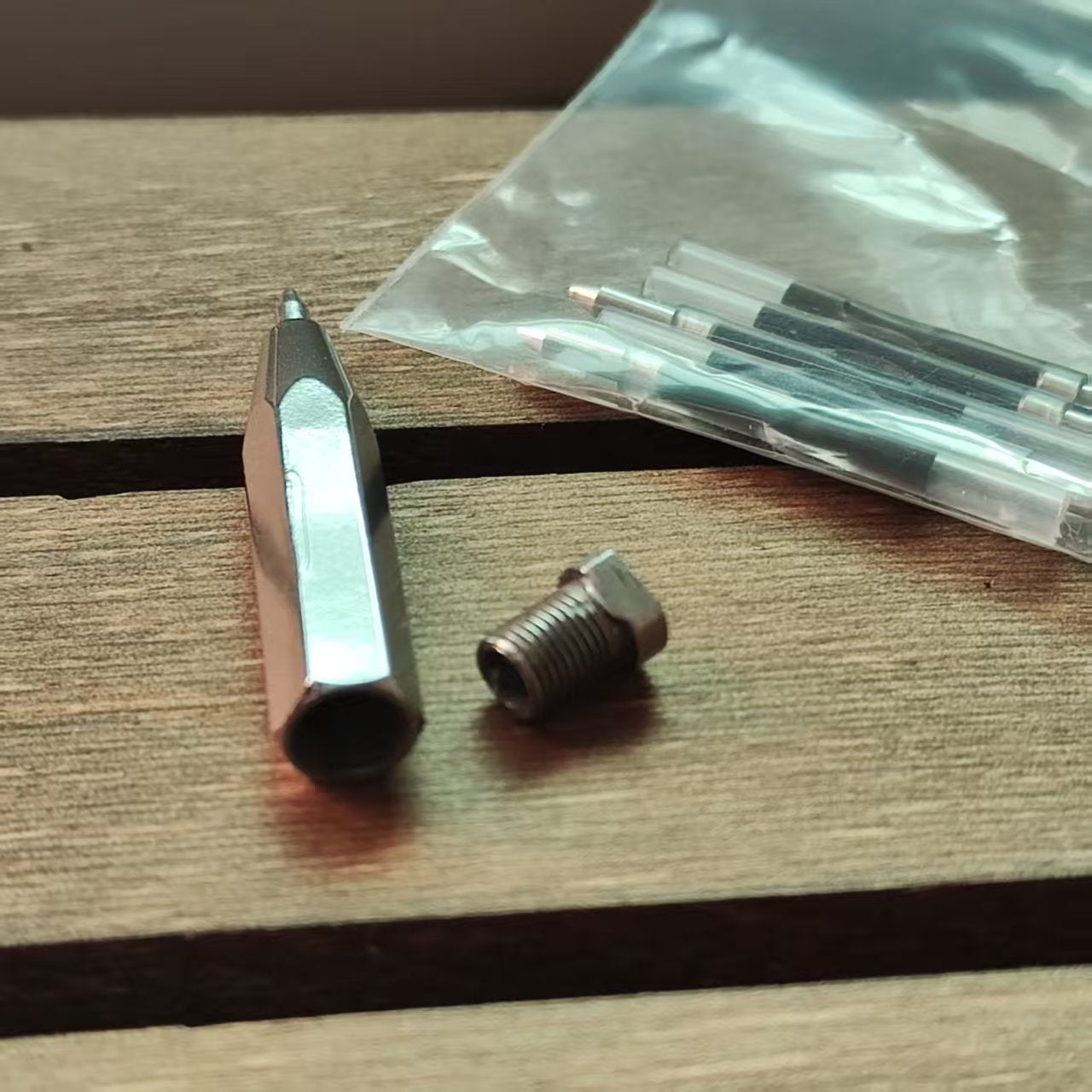 DAKOYU 1/4 in. Ball-Point Pen Bit with Ink Cartridges