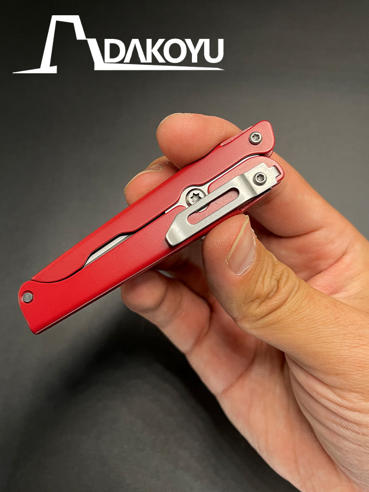 DAKOYU Mantis™ Compact Scissors - Fire Red