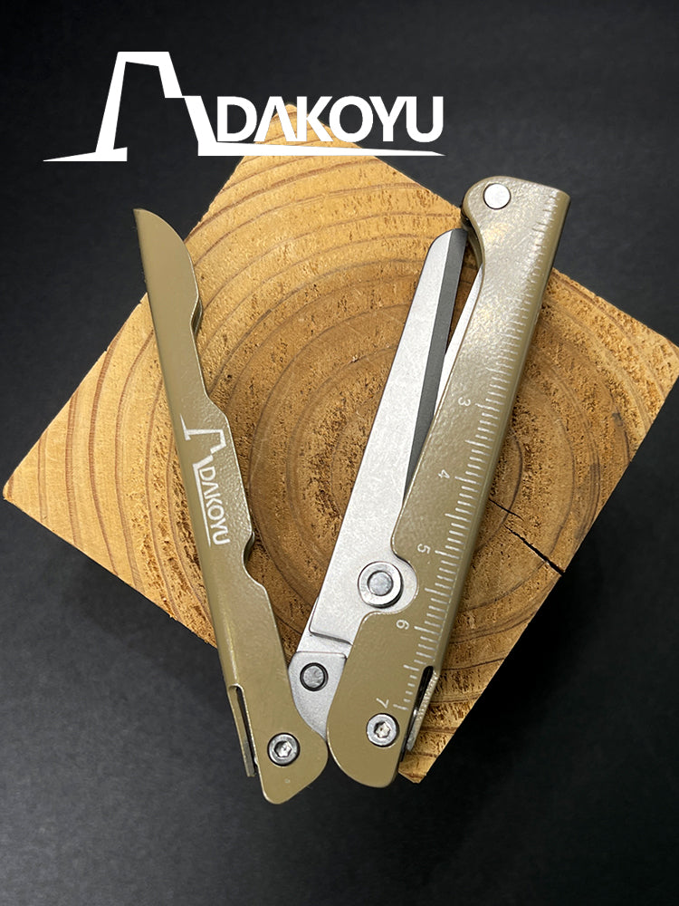DAKOYU Mantis™ Compact Scissors - Desert Yellow