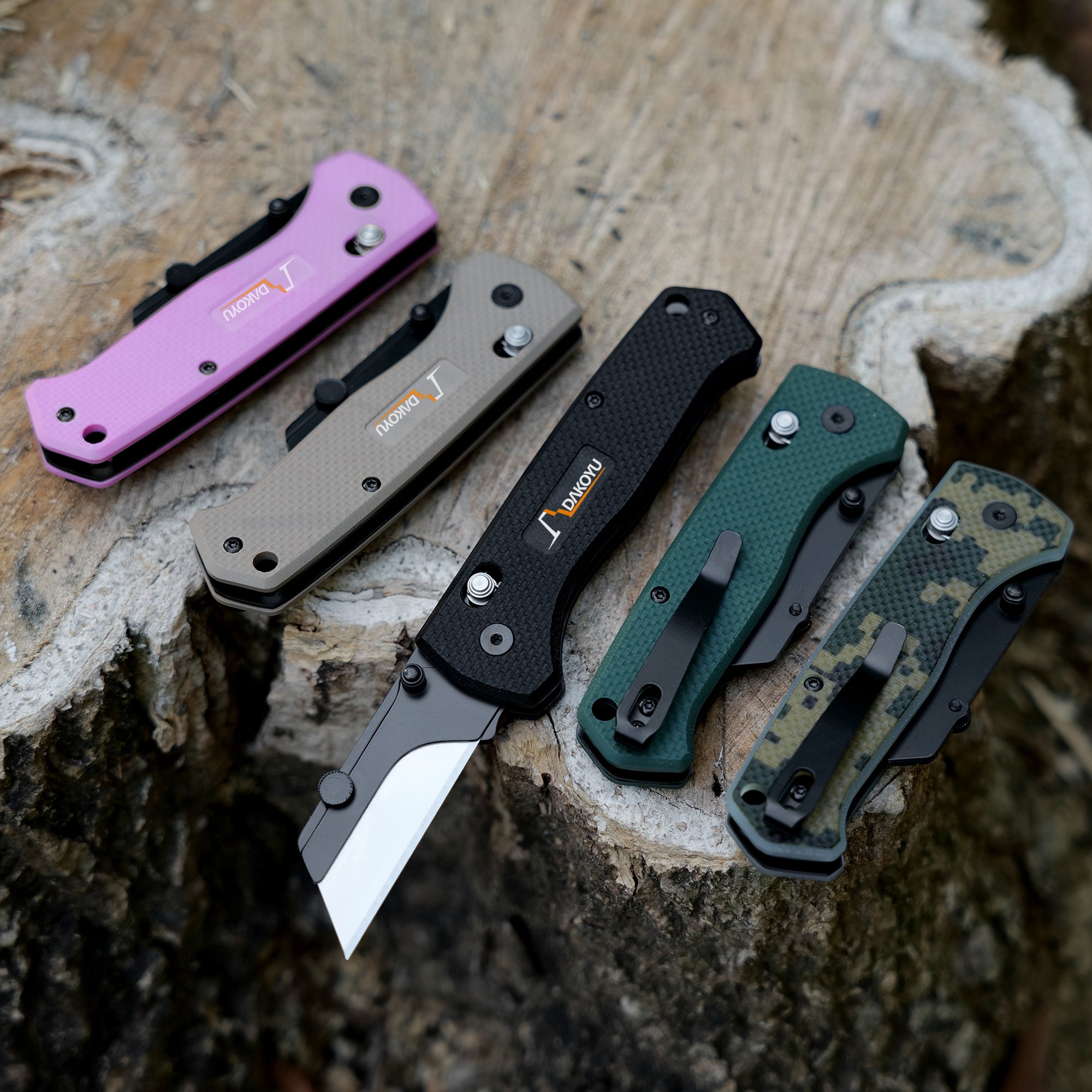 DAKOYU Utility Knife with Spare Blades---Limited edition of 200PCS